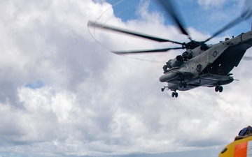 USS America (LHA 6) Conducts Flight Operations