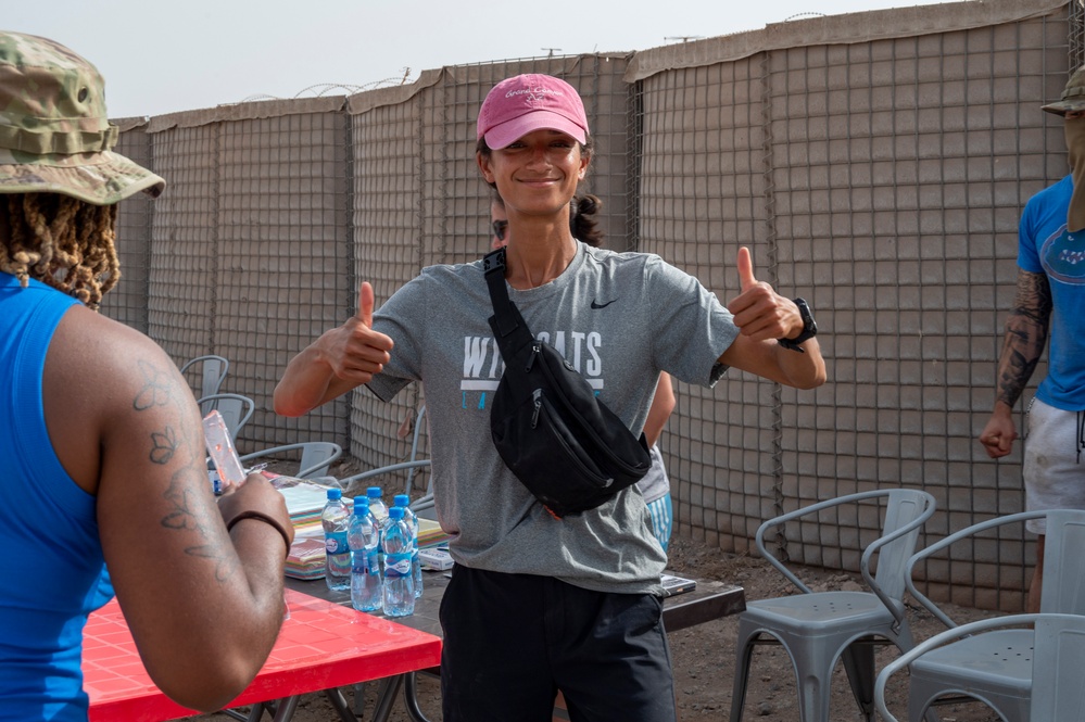 776th Expeditionary Air Base Squadron Hosts Independence Day Celebration at Chabelley Airfield