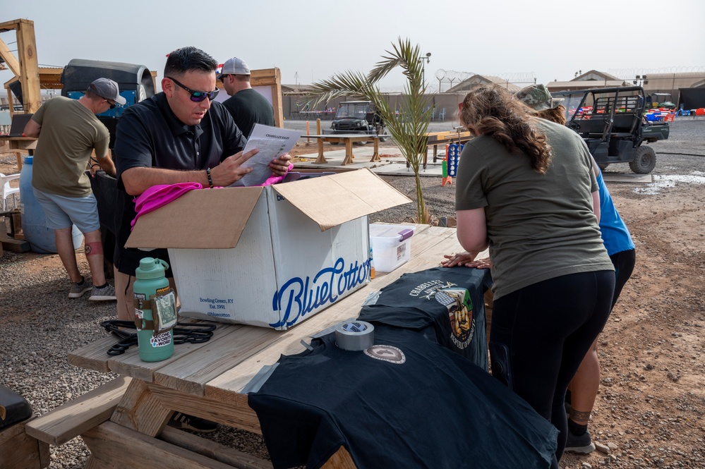 776th Expeditionary Air Base Squadron Hosts Independence Day Celebration at Chabelley Airfield