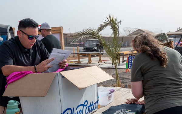 776th Expeditionary Air Base Squadron Hosts Independence Day Celebration at Chabelley Airfield