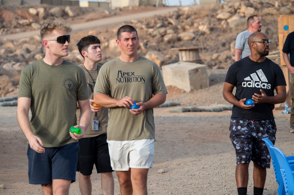 776th Expeditionary Air Base Squadron Hosts Independence Day Celebration at Chabelley Airfield