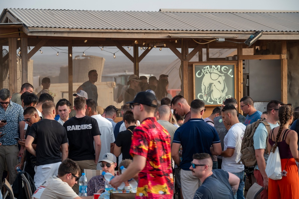 776th Expeditionary Air Base Squadron Hosts Independence Day Celebration at Chabelley Airfield