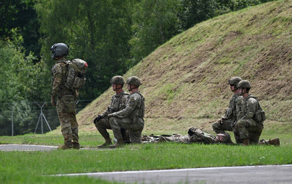 2nd Battalion, 7th Infantry Regiment: MEDEVAC Training