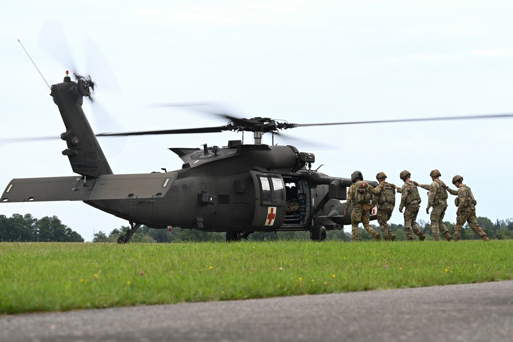 2nd Battalion, 7th Infantry Regiment: MEDEVAC Training