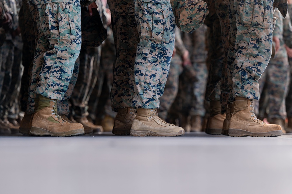 U.S Marines honor fallen service member