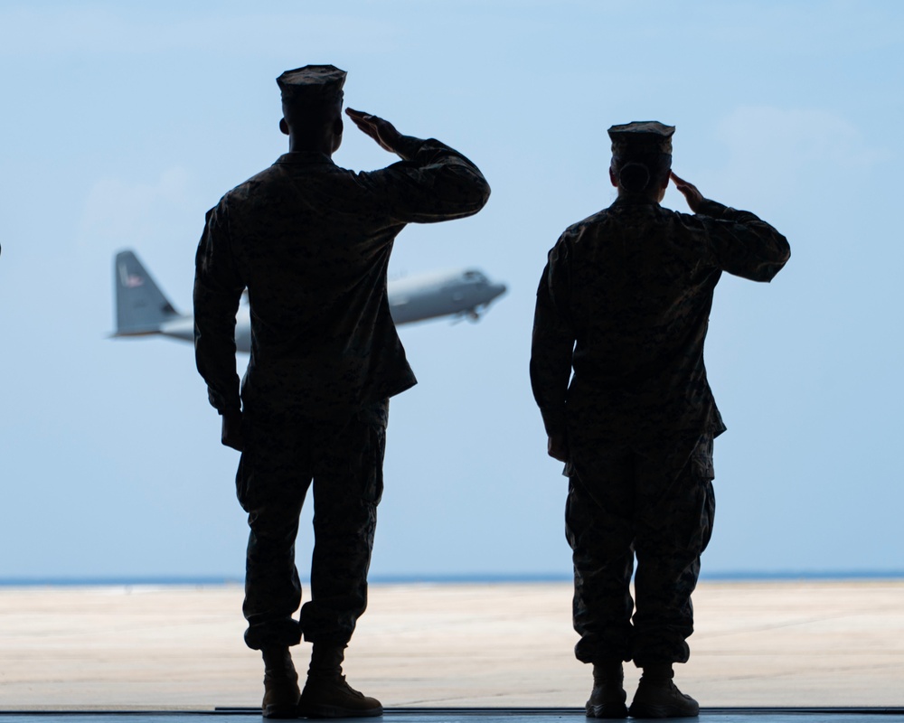 U.S. Marines honor fallen service member