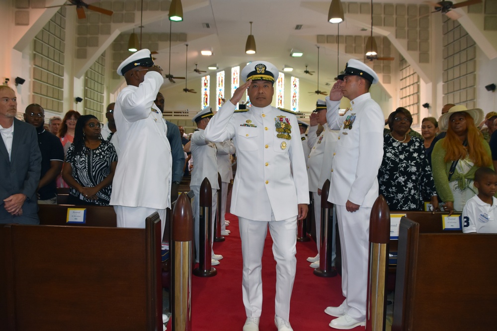 NAVSUP FLC Jacksonville 2025 Change of Command Ceremony