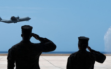 U.S. Marines honor fallen service member