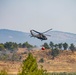 3-501 AHB Bambi bucket fire suppression near Novo Selo Training Area