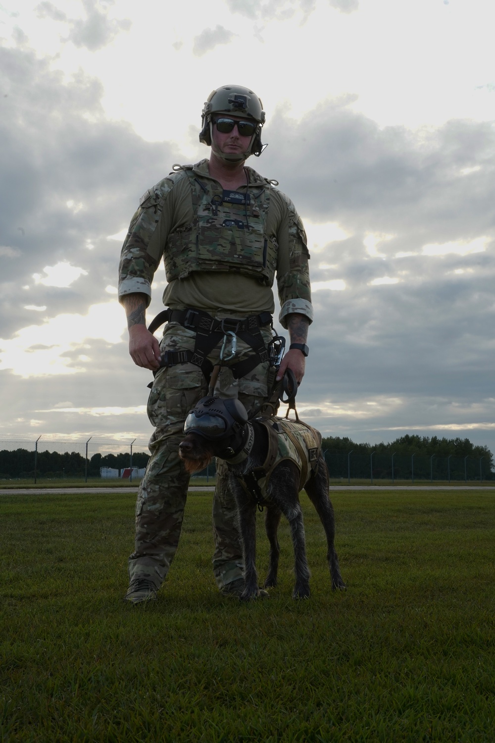 Coast Guard Maritime Security Response Team East K-9 Unit conducts training