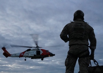 Coast Guard Maritime Security Response Team East K-9 Unit conducts training