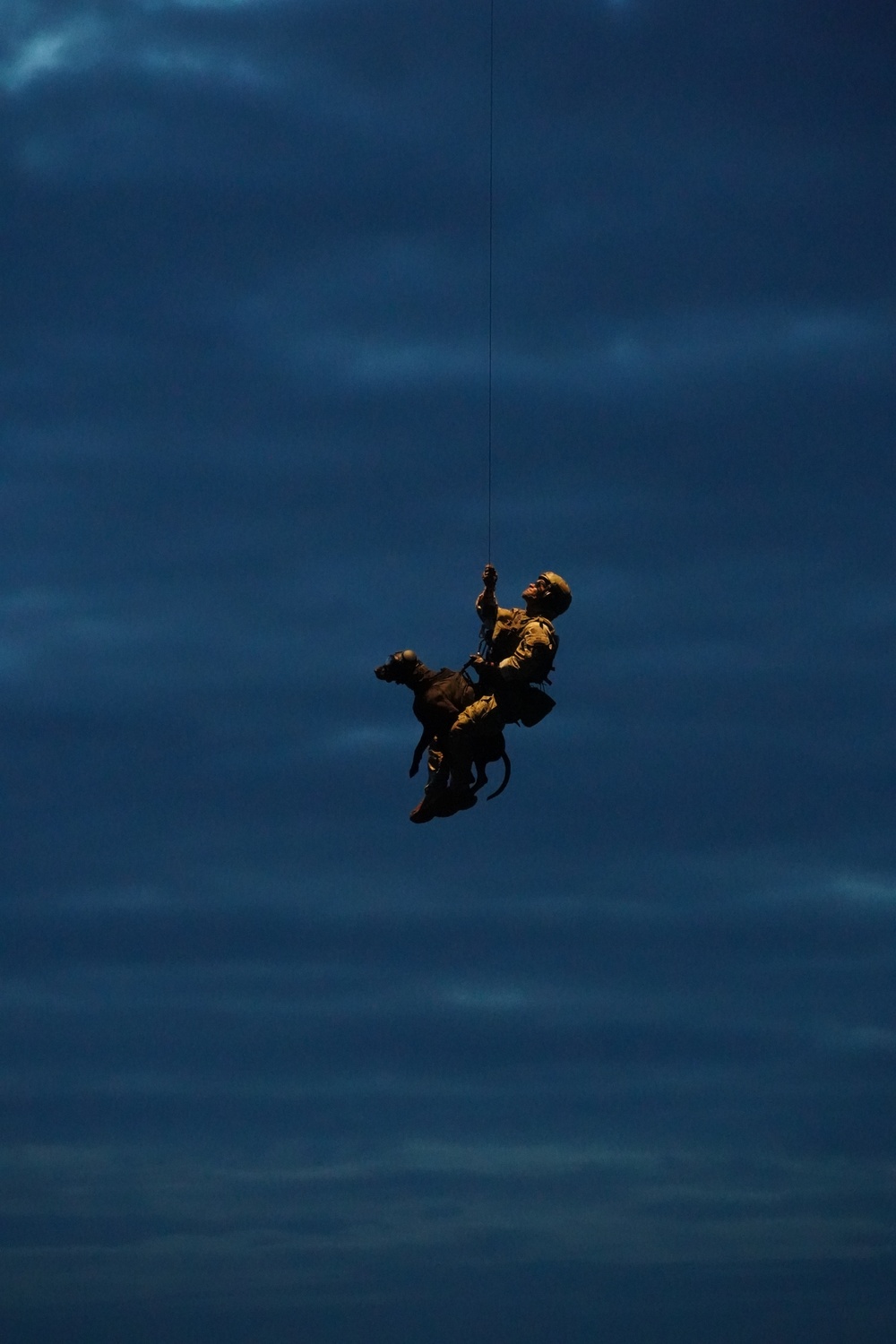 Coast Guard Maritime Security Response Team East K-9 Unit conducts training