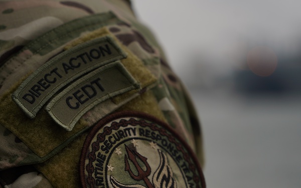 Coast Guard Maritime Security Response Team East K-9 Unit conducts training