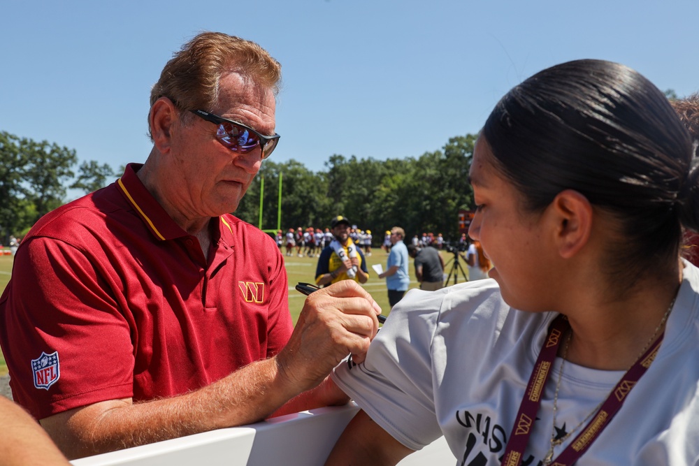 Washington Commanders Salute to Service Training Camp