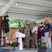 Illinois Army National Guard NCO Sings the National Anthem at the Illinois State Fair's Veterans and Gold Star Families Day