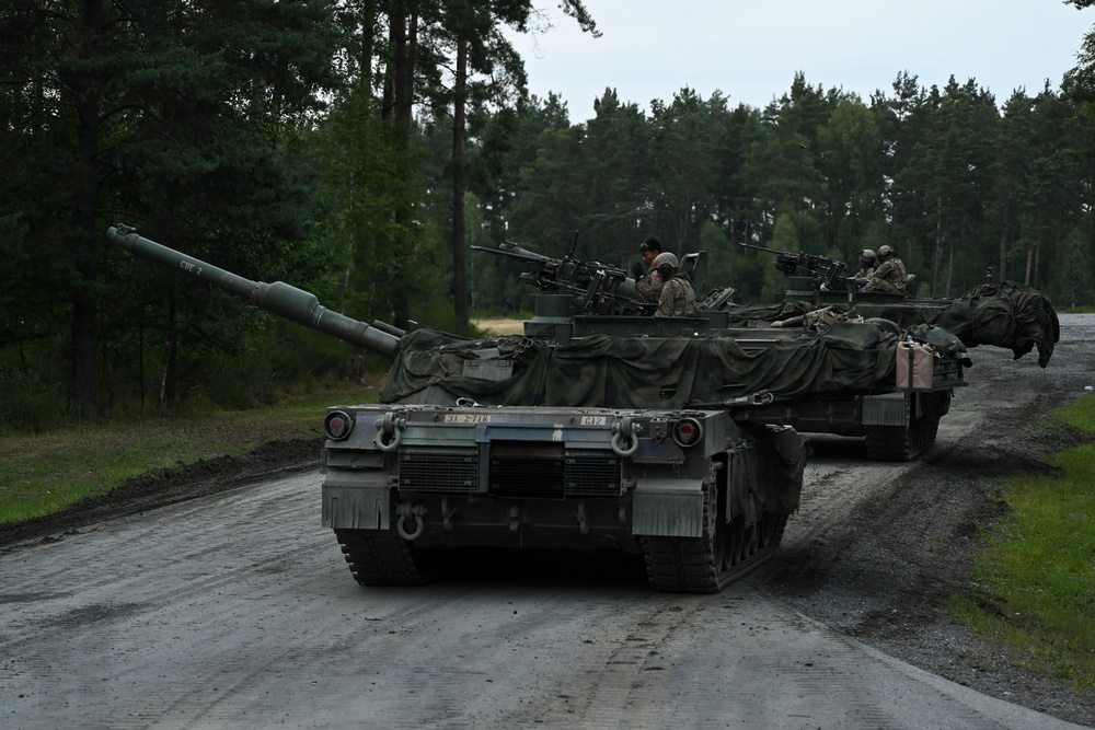 2nd Battalion, 7th Infantry Regiment: Tank Night Live Fire Exercise