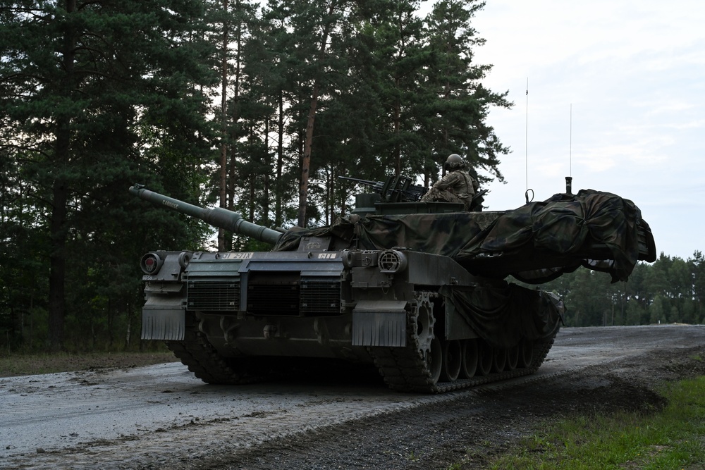 2nd Battalion, 7th Infantry Regiment: Tank Night Live Fire Exercise