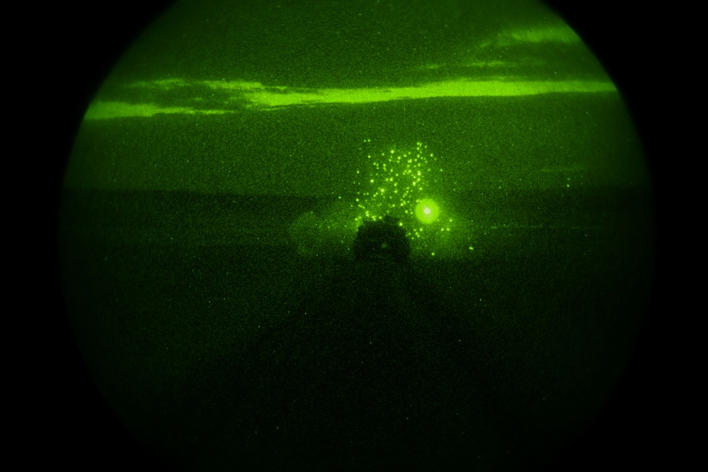 2nd Battalion, 7th Infantry Regiment: Tank Night Live Fire Exercise
