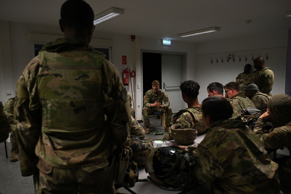 2nd Battalion, 7th Infantry Regiment: Tank Night Live Fire Exercise