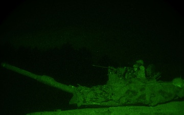 2nd Battalion, 7th Infantry Regiment: Tank Night Live Fire Exercise