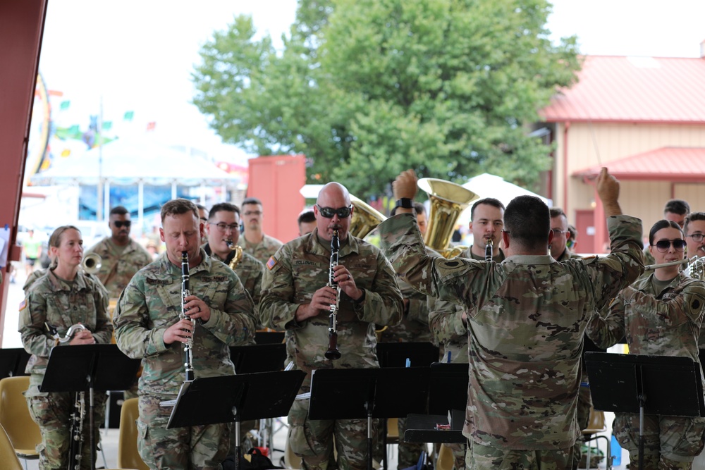 144th Army Band Performs at Illinois State Fair