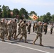 Pass and Review Ceremony for the Polish 10th Armor Cavalry Brigade