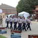 Kilo Company Interacting with JROTC students for Public Engagement and Recruitment