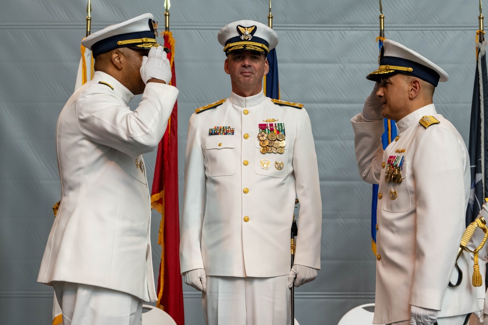 Coast Guard Heartland District Change of Command