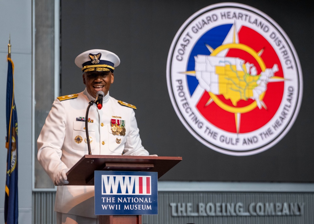 Coast Guard Heartland District Change of Command
