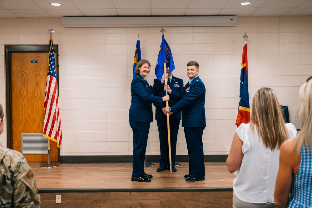 Lt. Col. Joseph Smith Assumes Command of the186th Operations Support Squadron