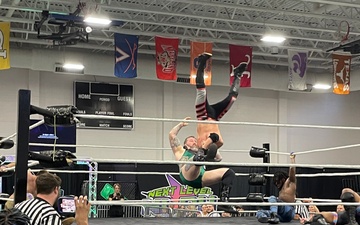 Fort Bragg Families Fired Up by Pro Wrestling Show