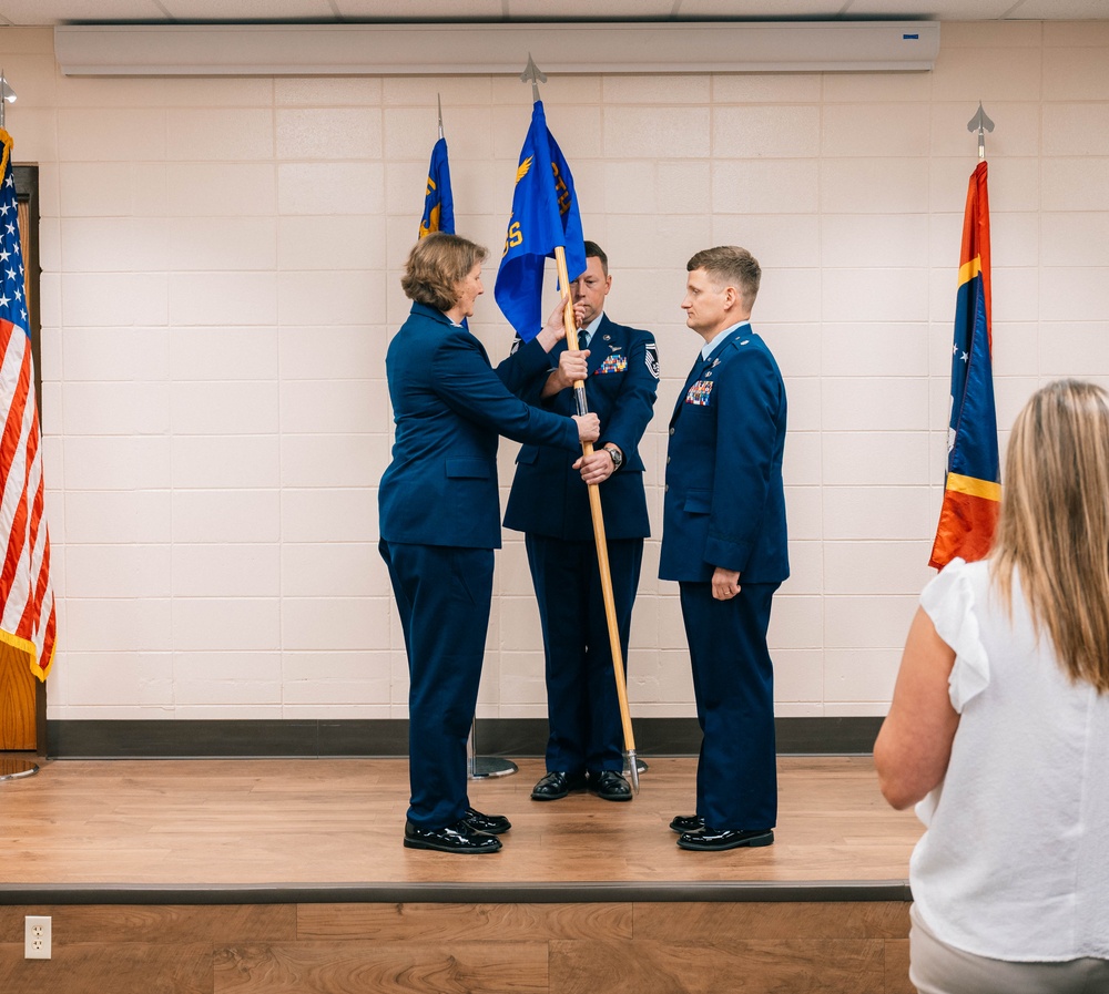 Lt. Col. Joseph Smith Assumes Command of the 186th Operations Support Squadron
