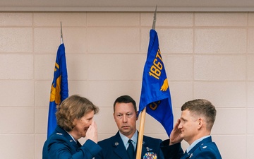 Lt. Col. Joseph Smith Assumes Command of the 186th Operations Support Squadron