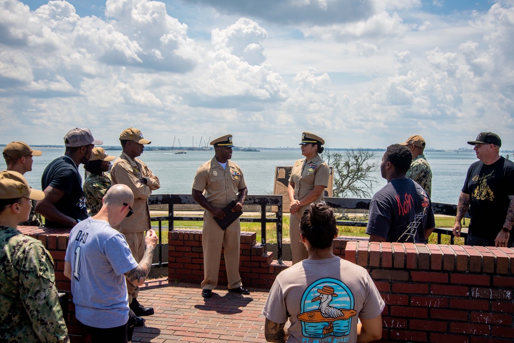 USS John C. Stennis (CVN 74) Holds Promotion