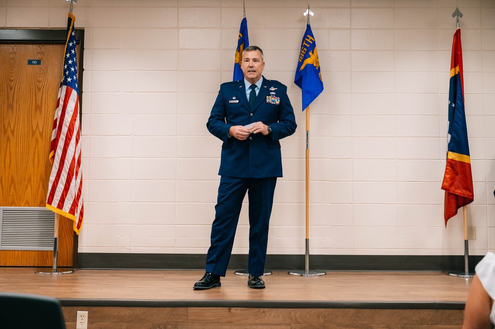 Lt. Col. Charles Shellbach Assumes Command of the 186th Operations Group