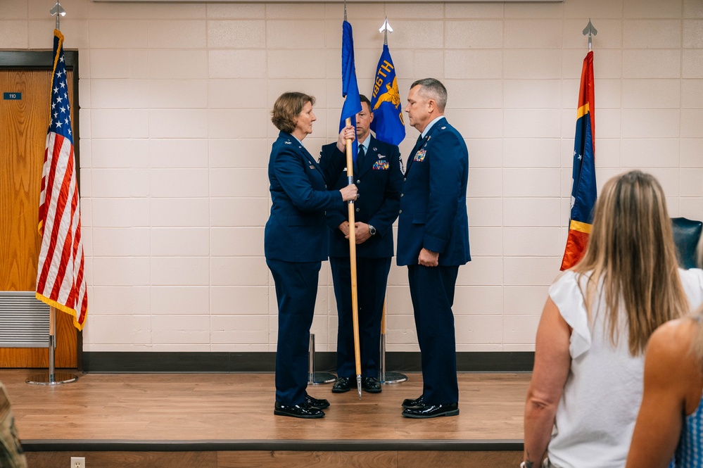 Lt. Col. Charles Shellbach Assumes Command of the 186th Operations Group