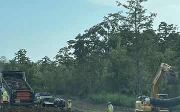 West Shore Lake Pontchartrain Contract 102 Construction Update
