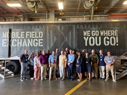 Deputy Assistant Secretary of Defense for Military Community and Family Policy Explores Latest Exchange Operations at Dan Daniel Distribution Center