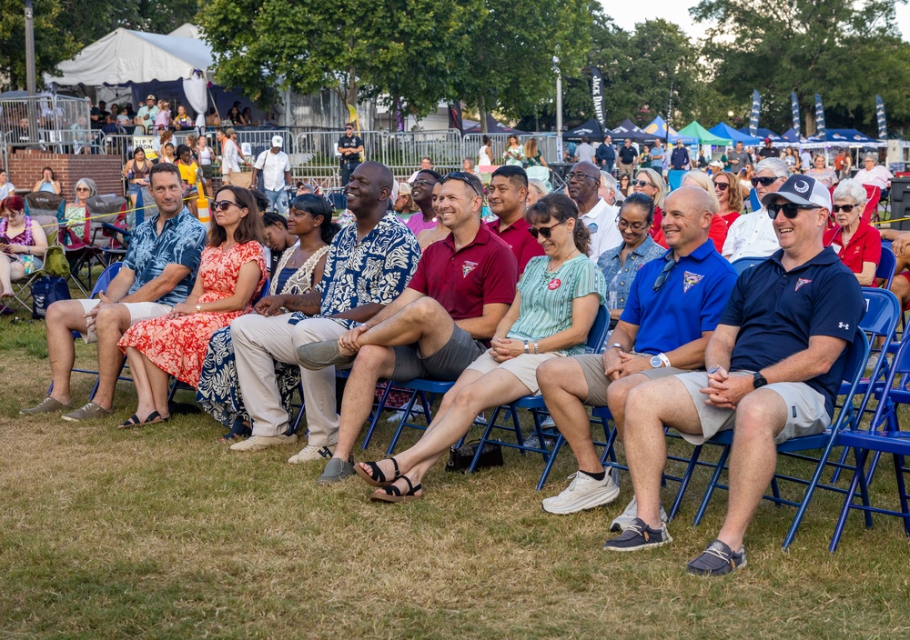 69th Annual Beaufort Water Festival opening ceremony
