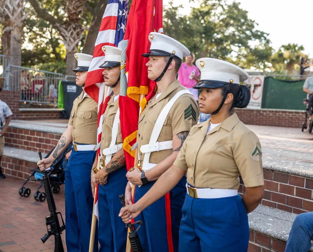 69th Annual Beaufort Water Festival opening ceremony
