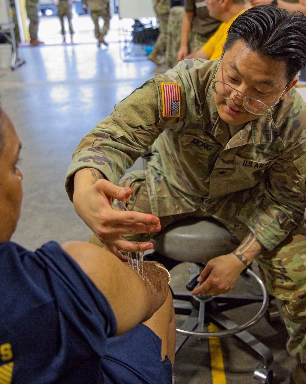 Global Medic: Joint, International Training to Strengthen Battlefield Medical Readiness