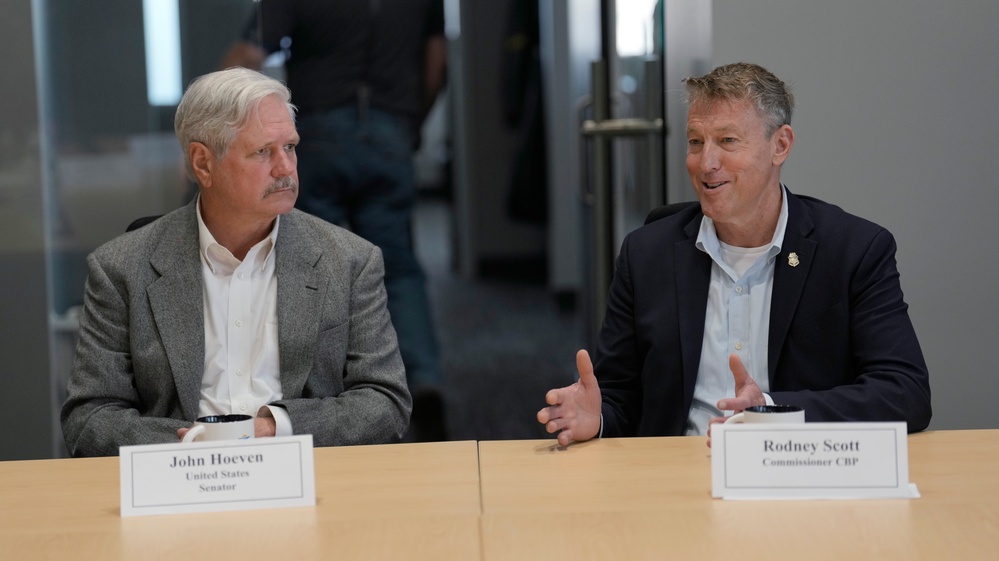 CBP Commissioner Rodney Scott visits North Dakota
