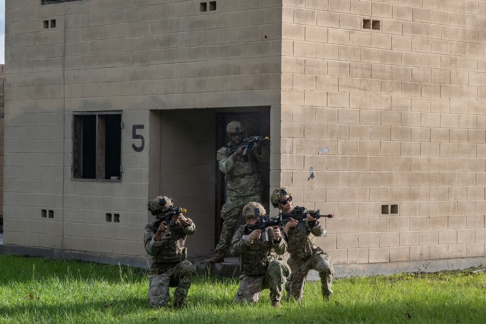 Airmen sharpen tactical skills during close quarters battle training