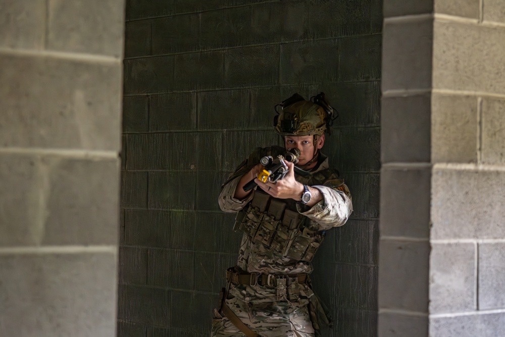 Airmen sharpen tactical skills during close quarters battle training