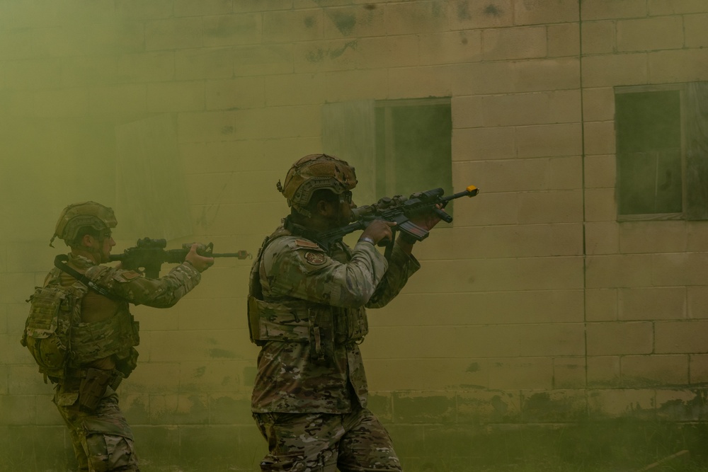 Airmen sharpen tactical skills during close quarters battle training