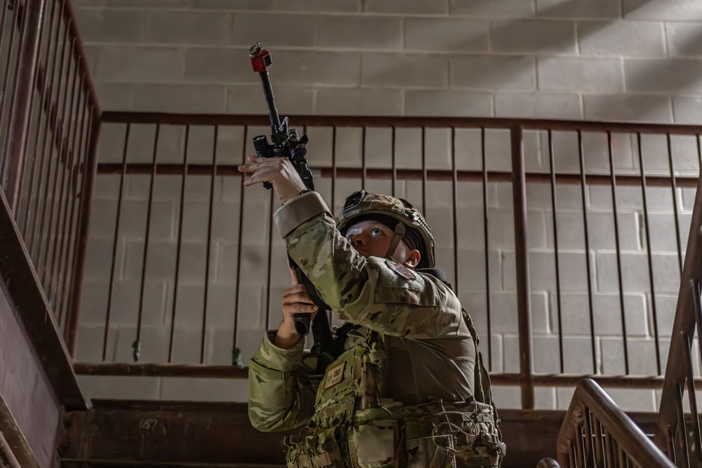 Airmen sharpen tactical skills during close quarters battle training