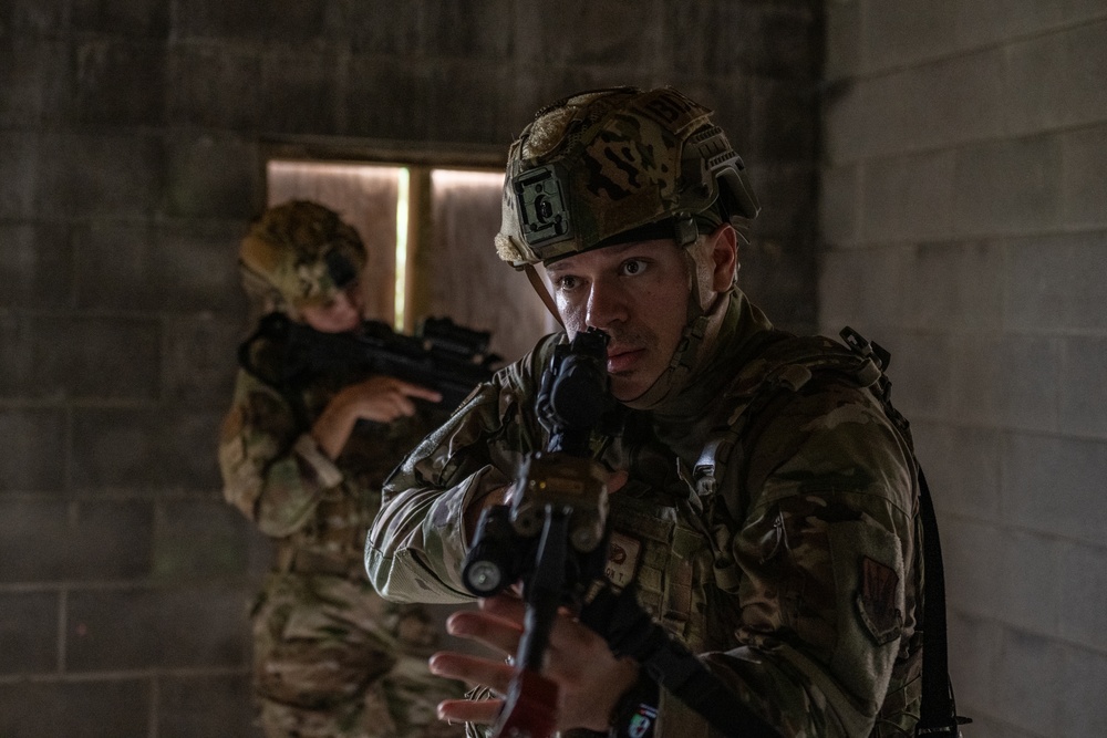Airmen sharpen tactical skills during close quarters battle training