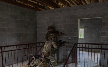 Airmen sharpen tactical skills during close quarters battle training