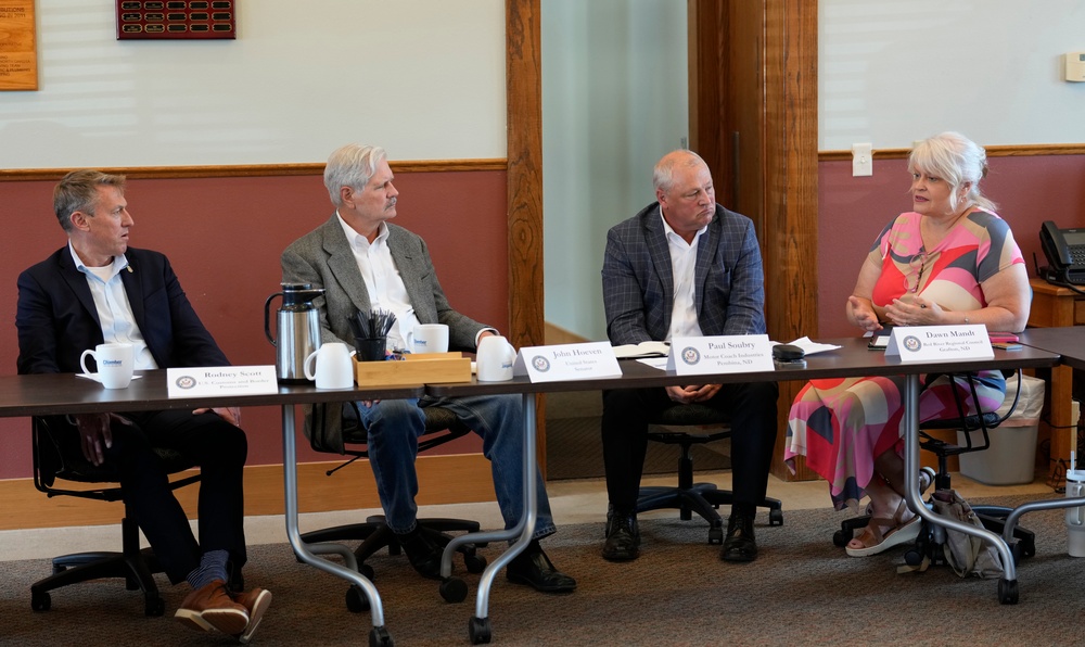 CBP Commissioner Rodney Scott visits North Dakota