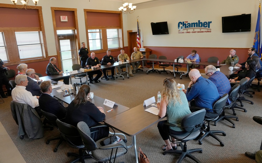 CBP Commissioner Rodney Scott visits North Dakota